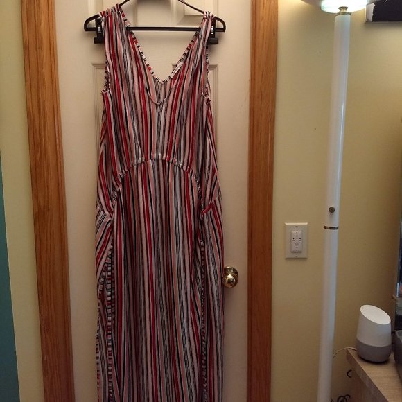 Zara Stripe V-neck Knit striped Summer Dress NWOT 🎈HOST PICK x2🎈 - Picture 3 of 15